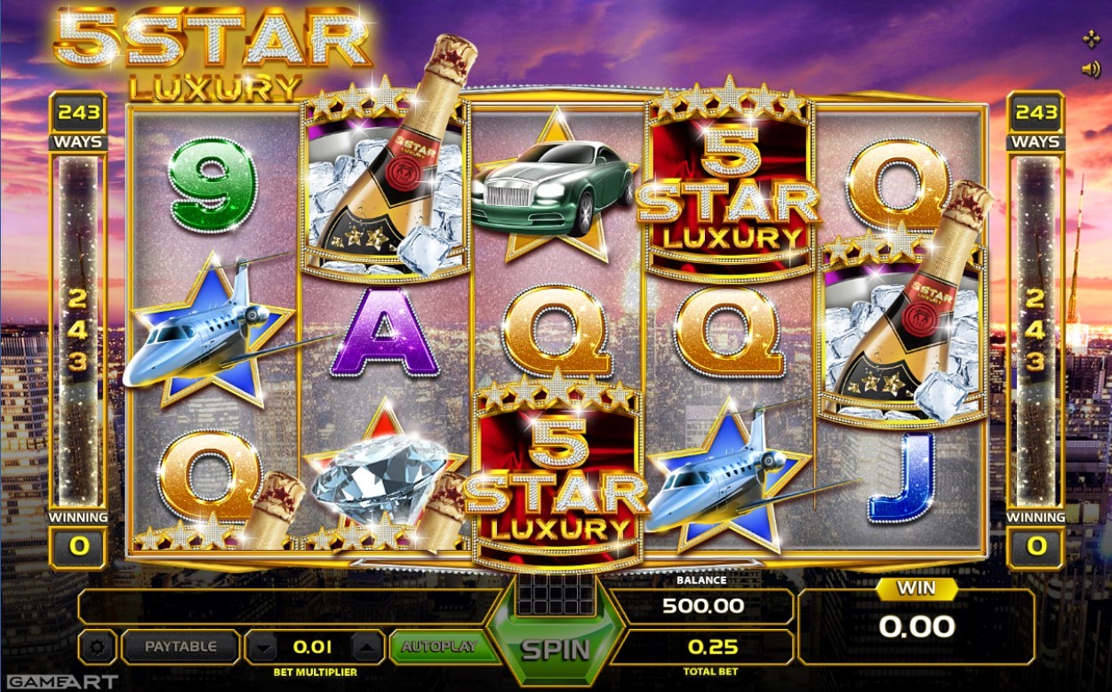 Five Star Luxury Gameplay Image