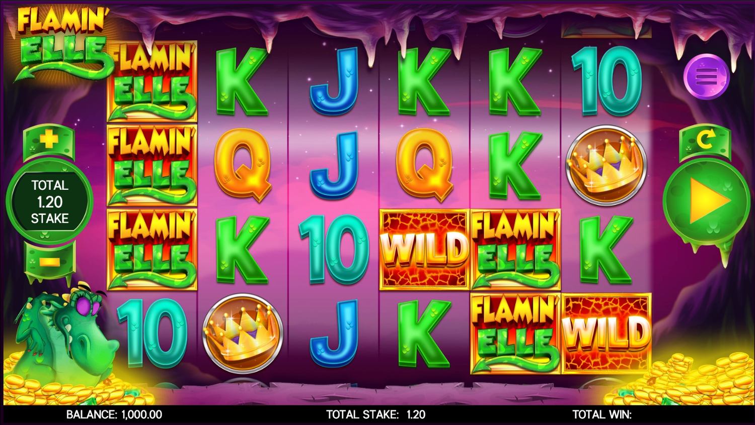 Flamin Elle Gameplay Image