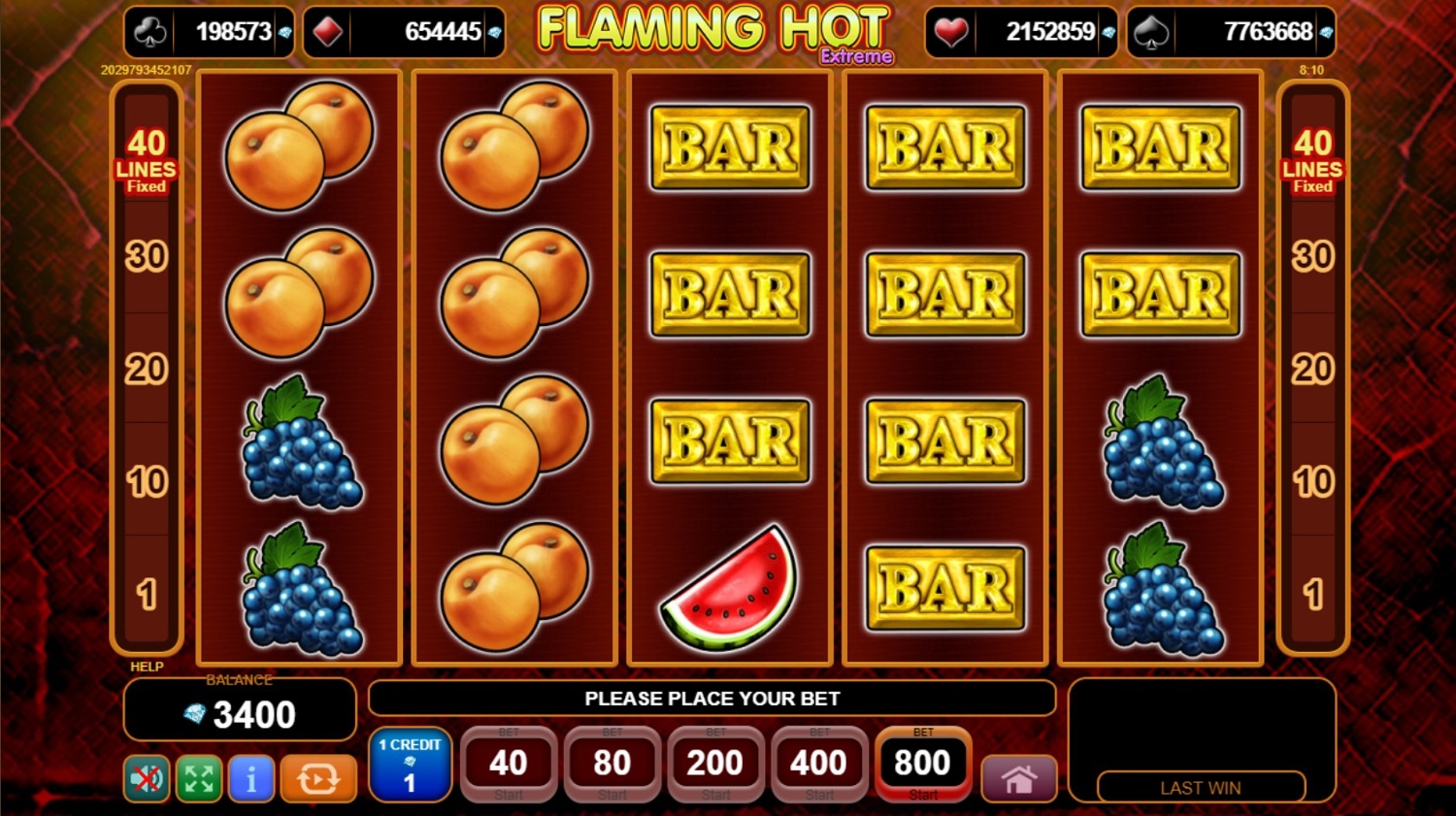 Flaming Hot Extreme Gameplay Image