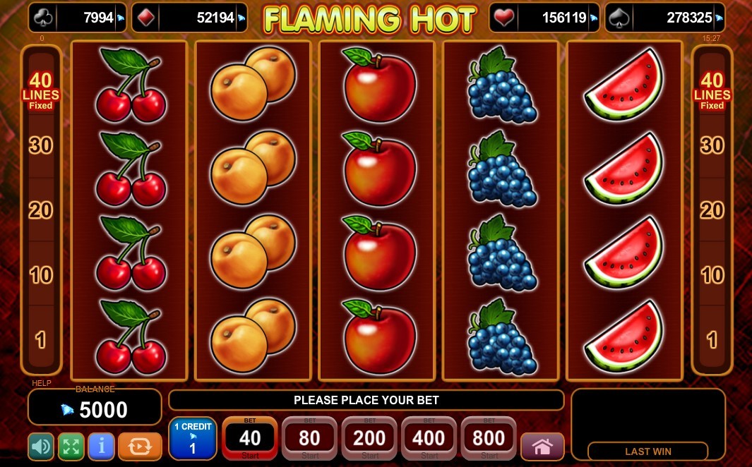 Flaming Hot Gameplay Image