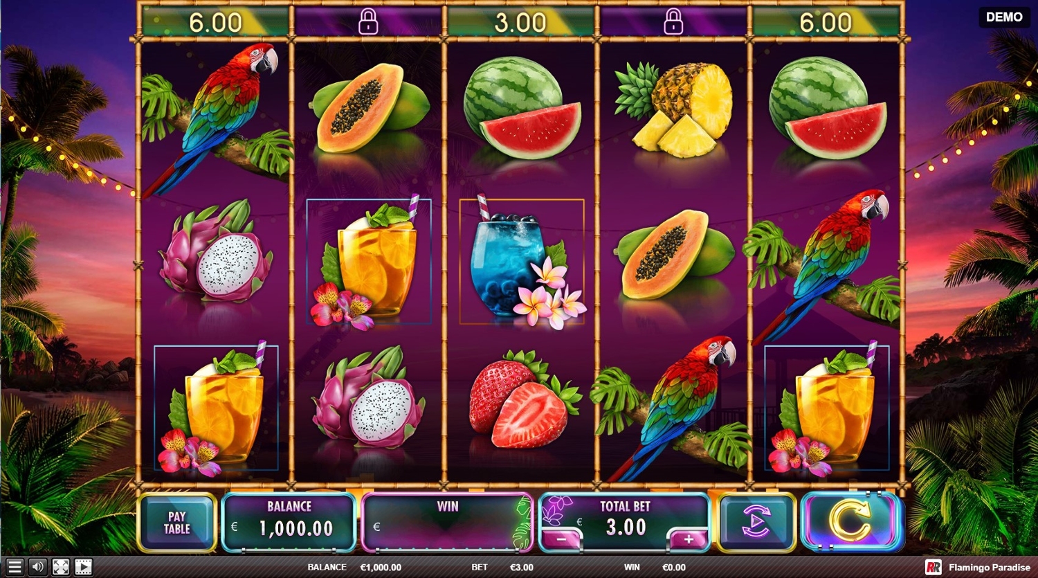 Flamingo Paradise Gameplay Image