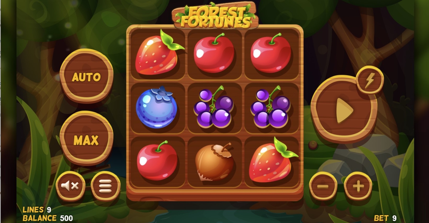 Forest Fortunes Gameplay Image