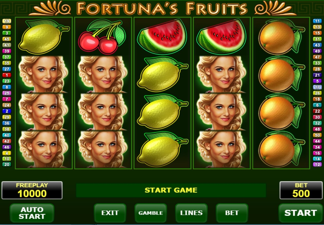 Fortuna’s Fruits Gameplay Image
