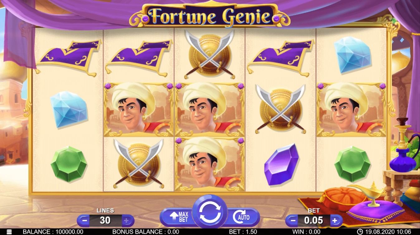 Fortune Genie Gameplay Image