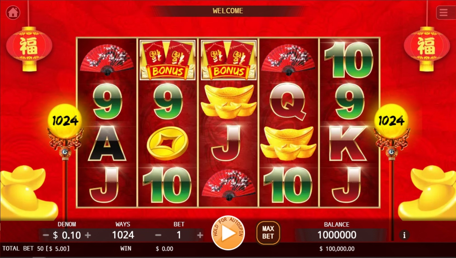 Fortune God Gameplay Image