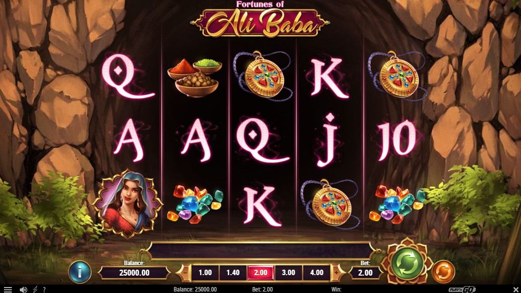 Fortunes of Ali Baba Gameplay Image