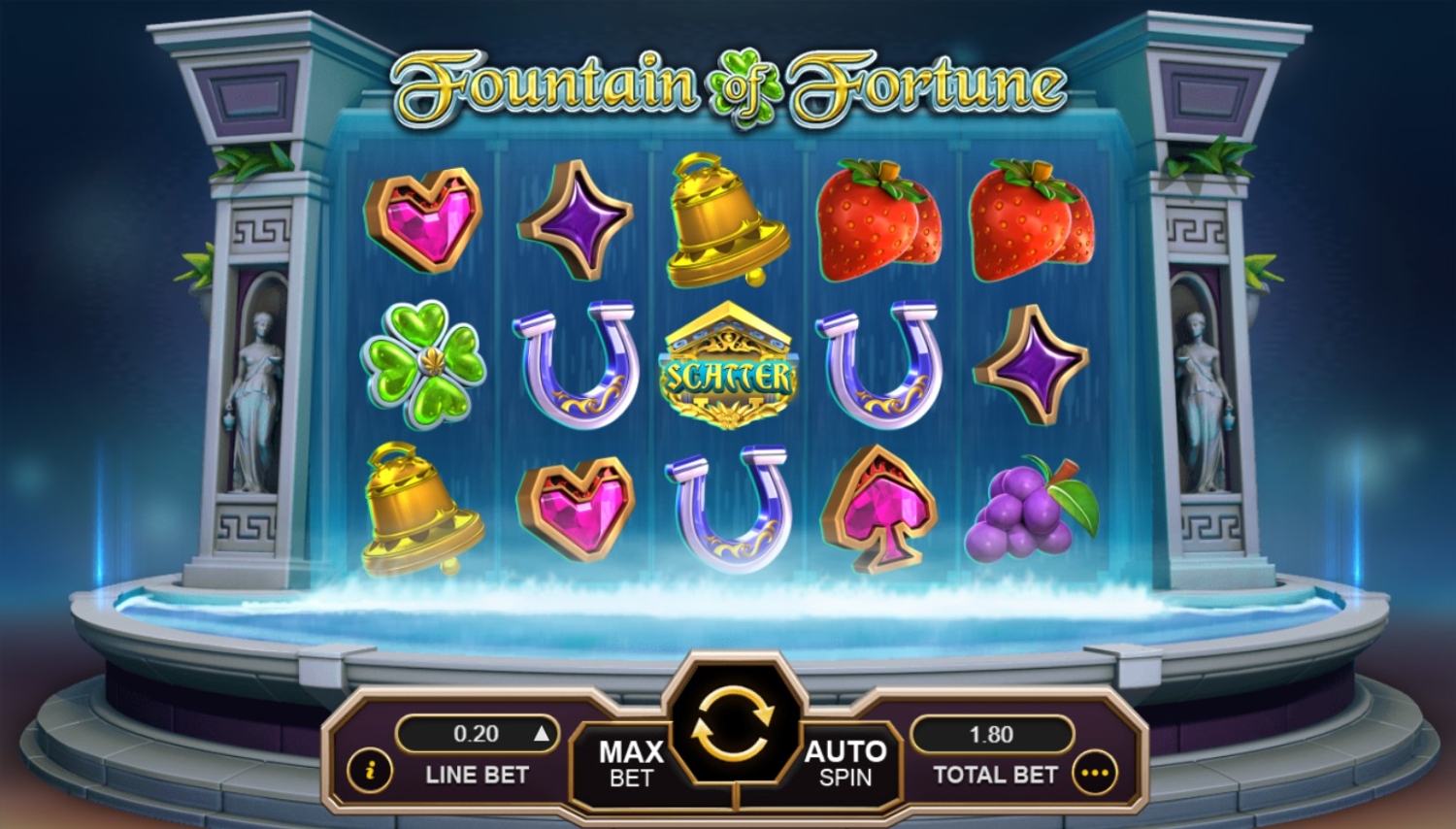 Fountain of Fortune Gameplay Image
