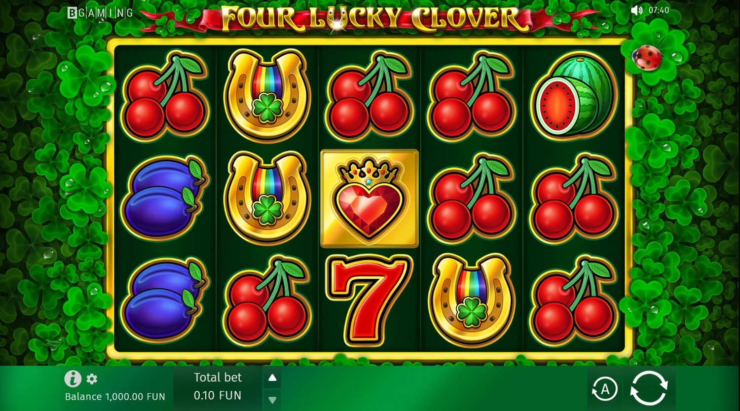 Four Lucky Clover Gameplay Image