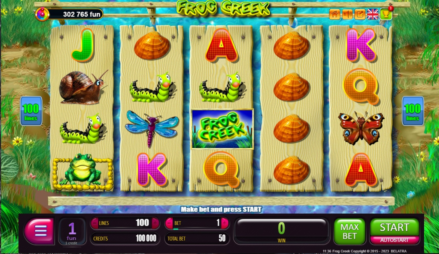 Frog Creek Gameplay Image