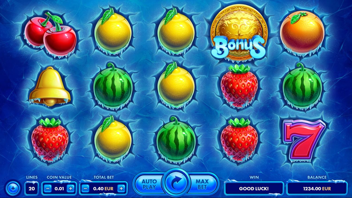 Frosty Fruits Gameplay Image