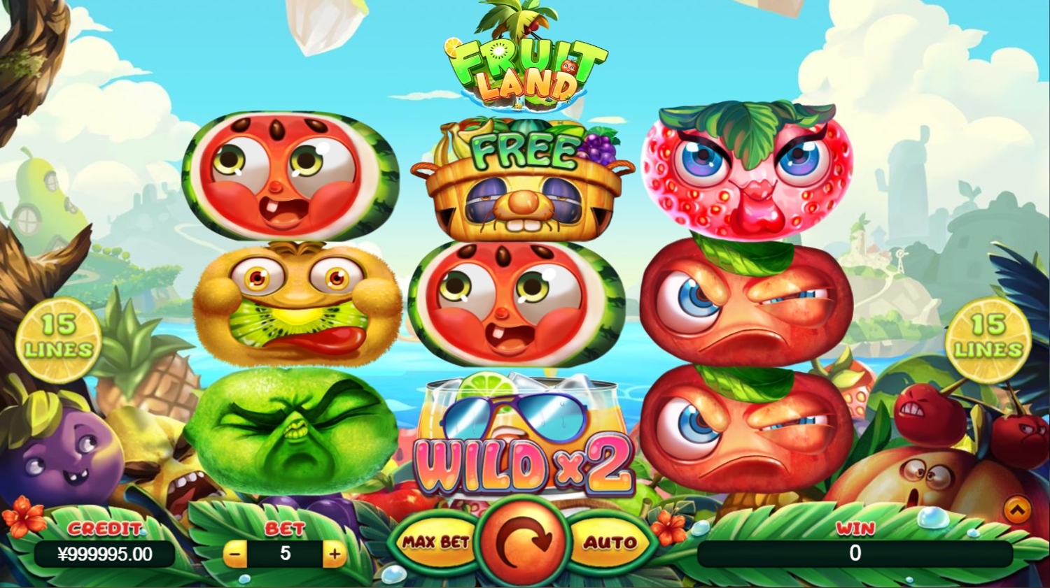 Fruit Land Gameplay Image