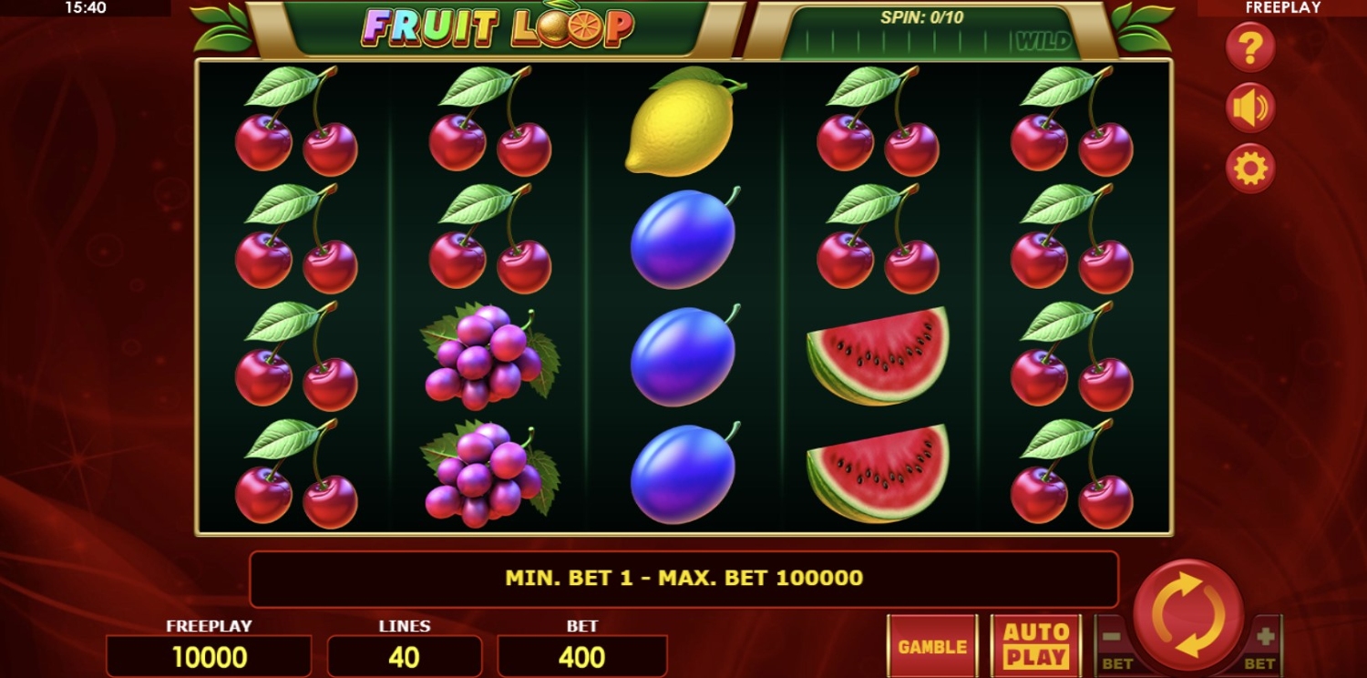 Fruit Loop Gameplay Image