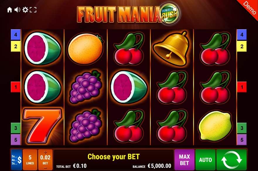 Fruit Mania – Double Rush Gameplay Image