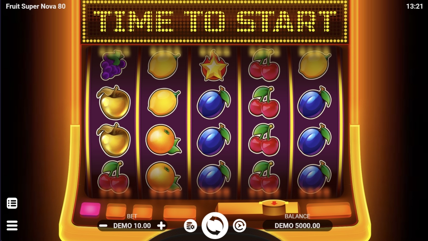 Fruit Super Nova 80 Gameplay Image