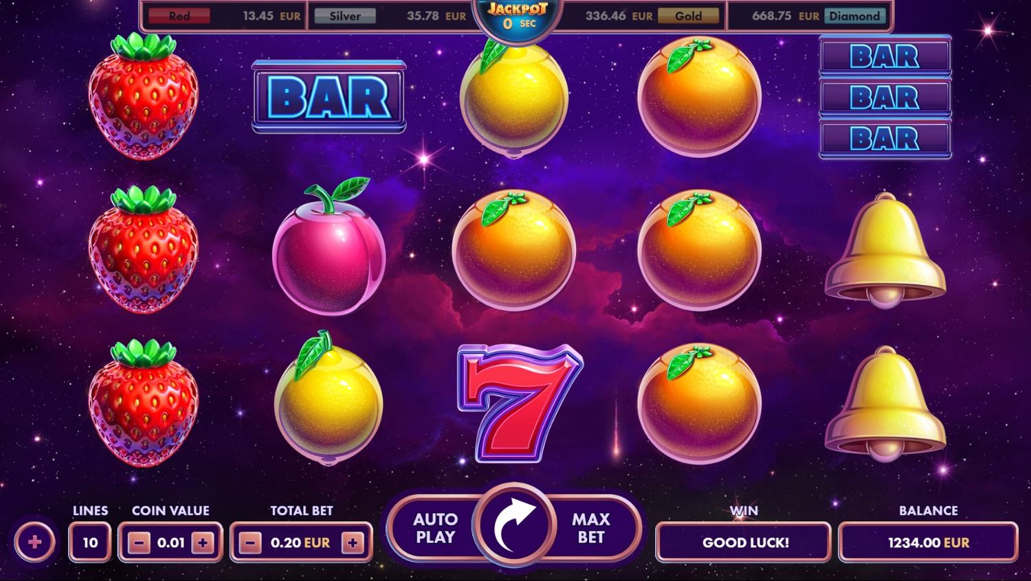 Fruits Fury Gameplay Image