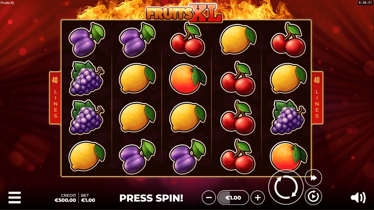 Fruits XL (HÃƒÂ¶lle Games) Gameplay Image