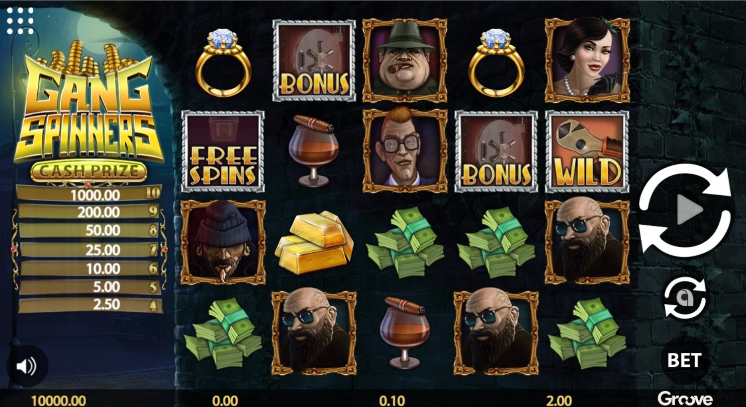 Gang Spinners Gameplay Image