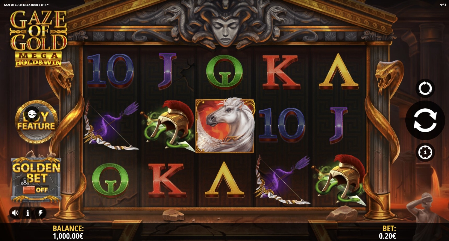 Gaze of Gold Gameplay Image