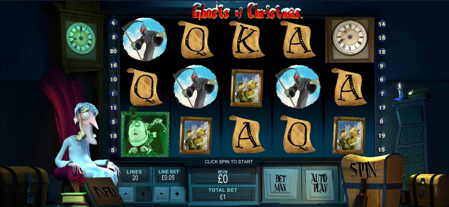 Ghosts of Christmas Gameplay Image