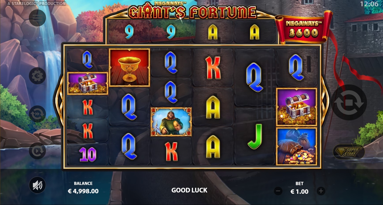 Giants Fortune Megaways Gameplay Image
