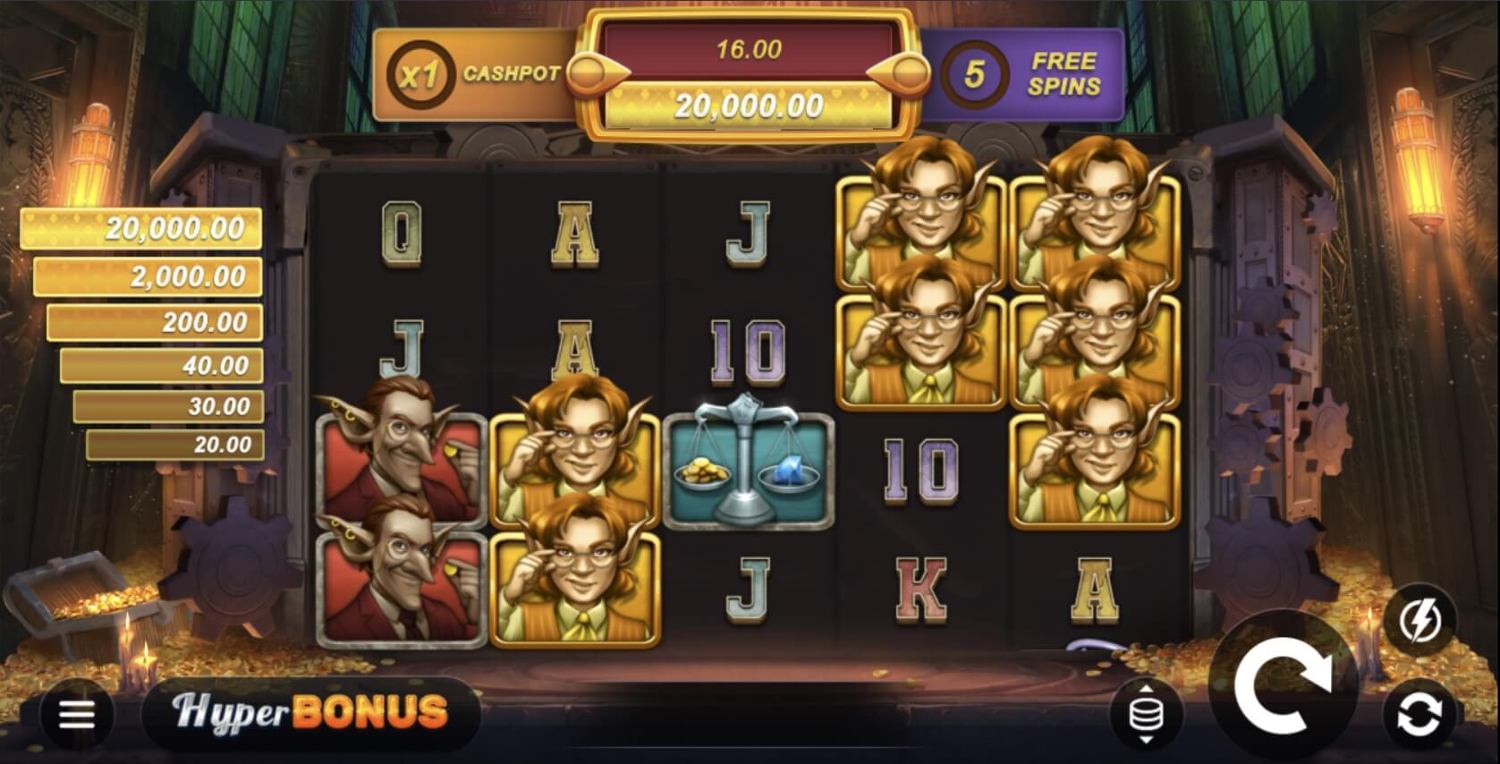 Goblins & Gemstones: Hit˜n’ Roll Gameplay Image