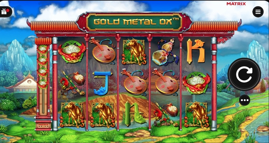 Gold Metal Ox Gameplay Image