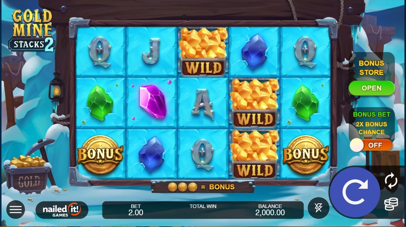 Gold Mine Stacks 2 Gameplay Image