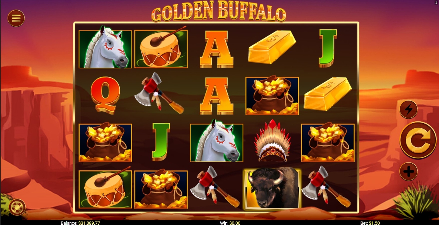 Golden Buffalo Gameplay Image