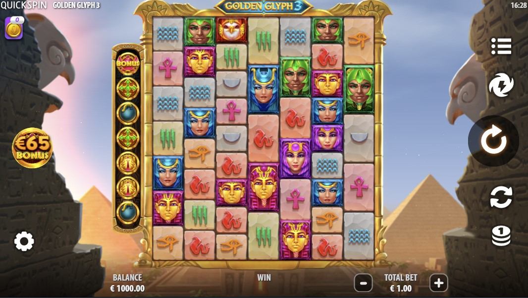 Golden Glyph 3 Gameplay Image