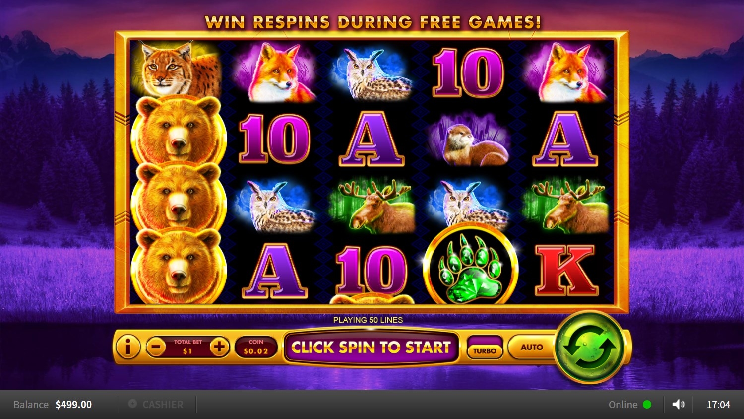 Golden Grizzly Gameplay Image