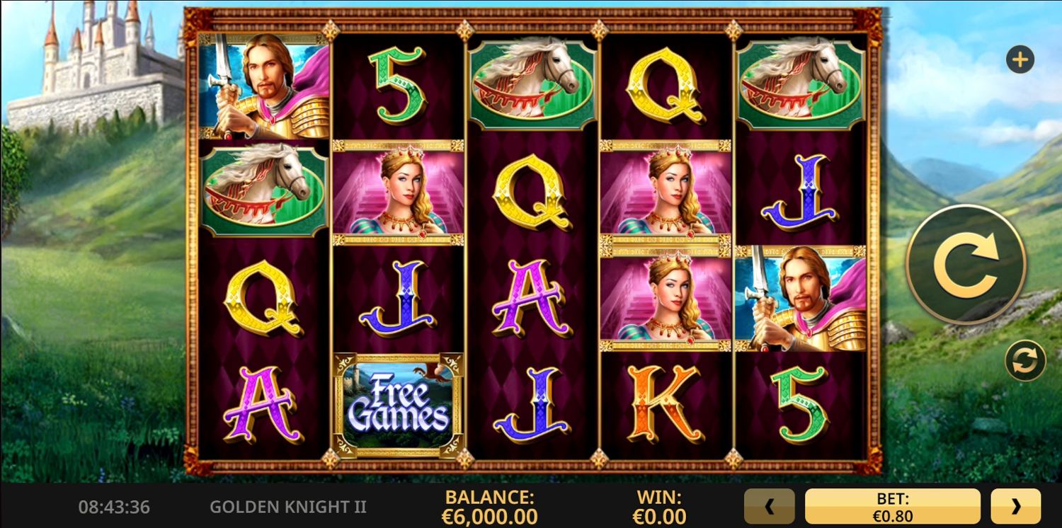 Golden Knight II Gameplay Image
