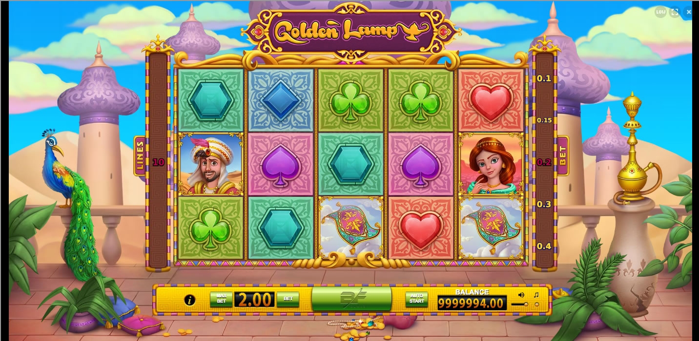 Golden Lamp Gameplay Image