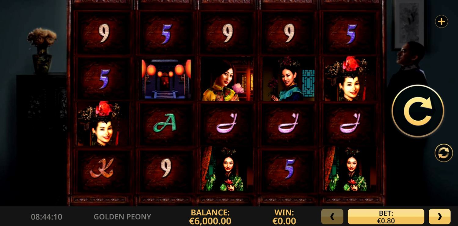 Golden Peony Gameplay Image