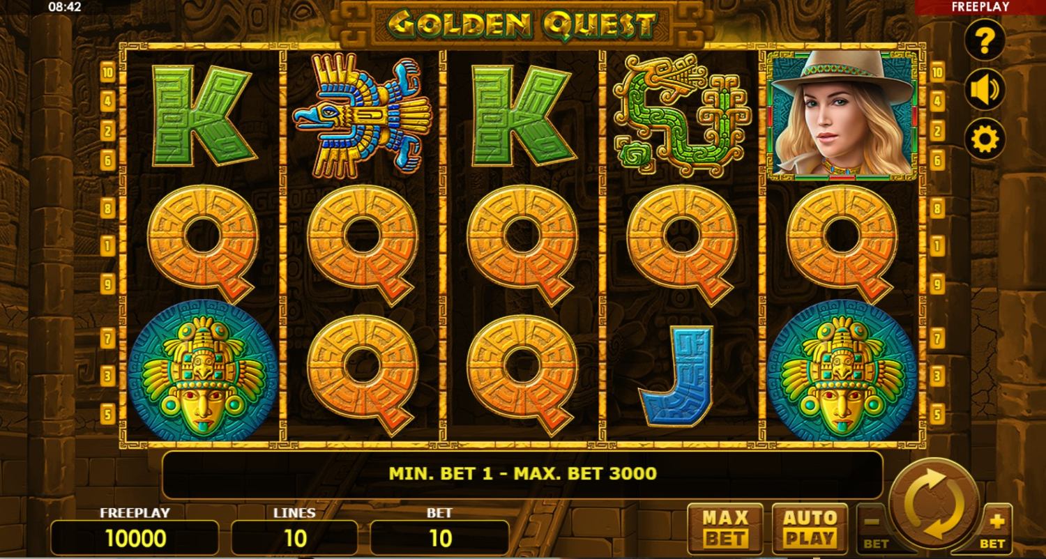 Golden Quest Gameplay Image