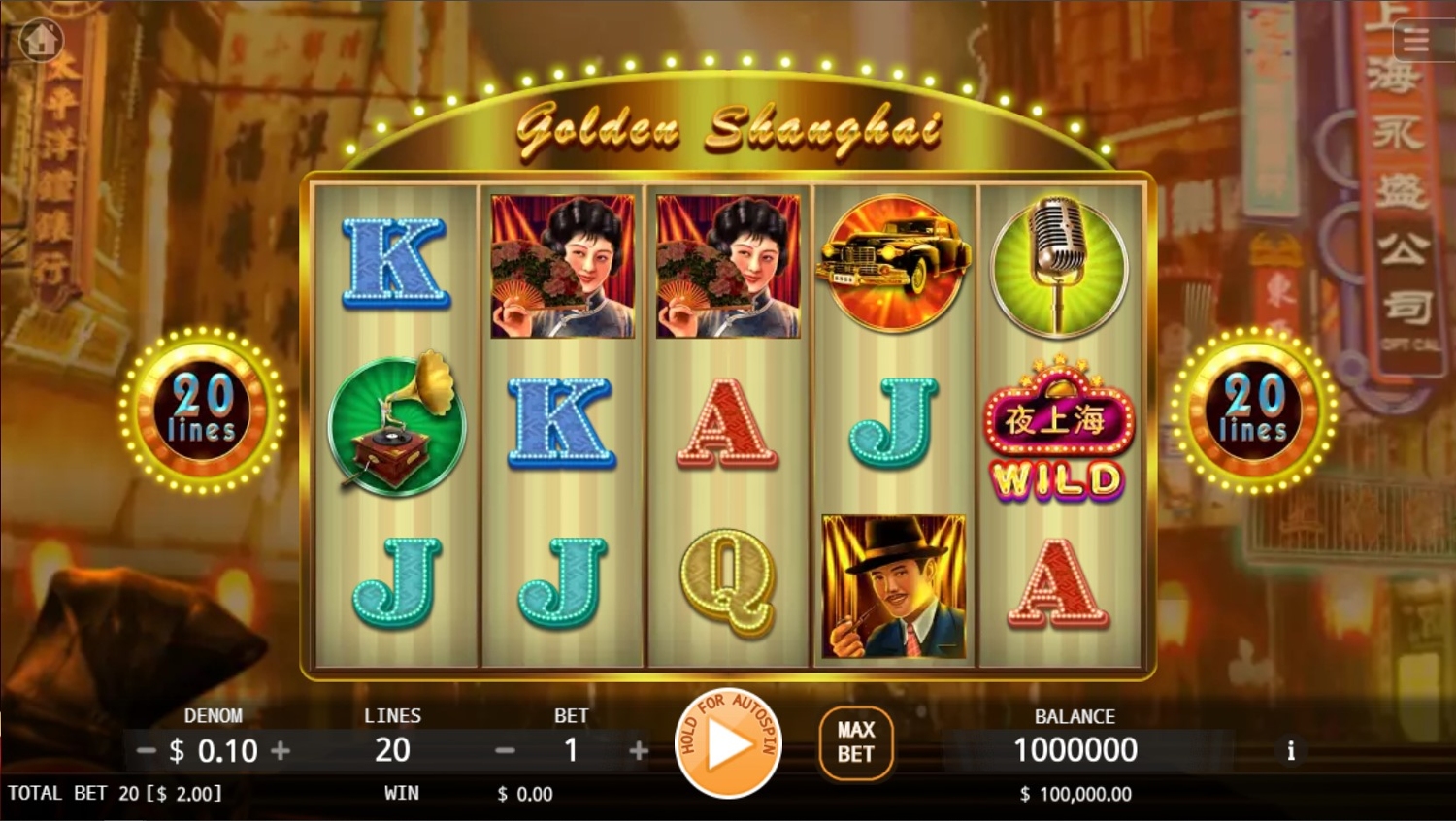 Golden Shanghai Gameplay Image