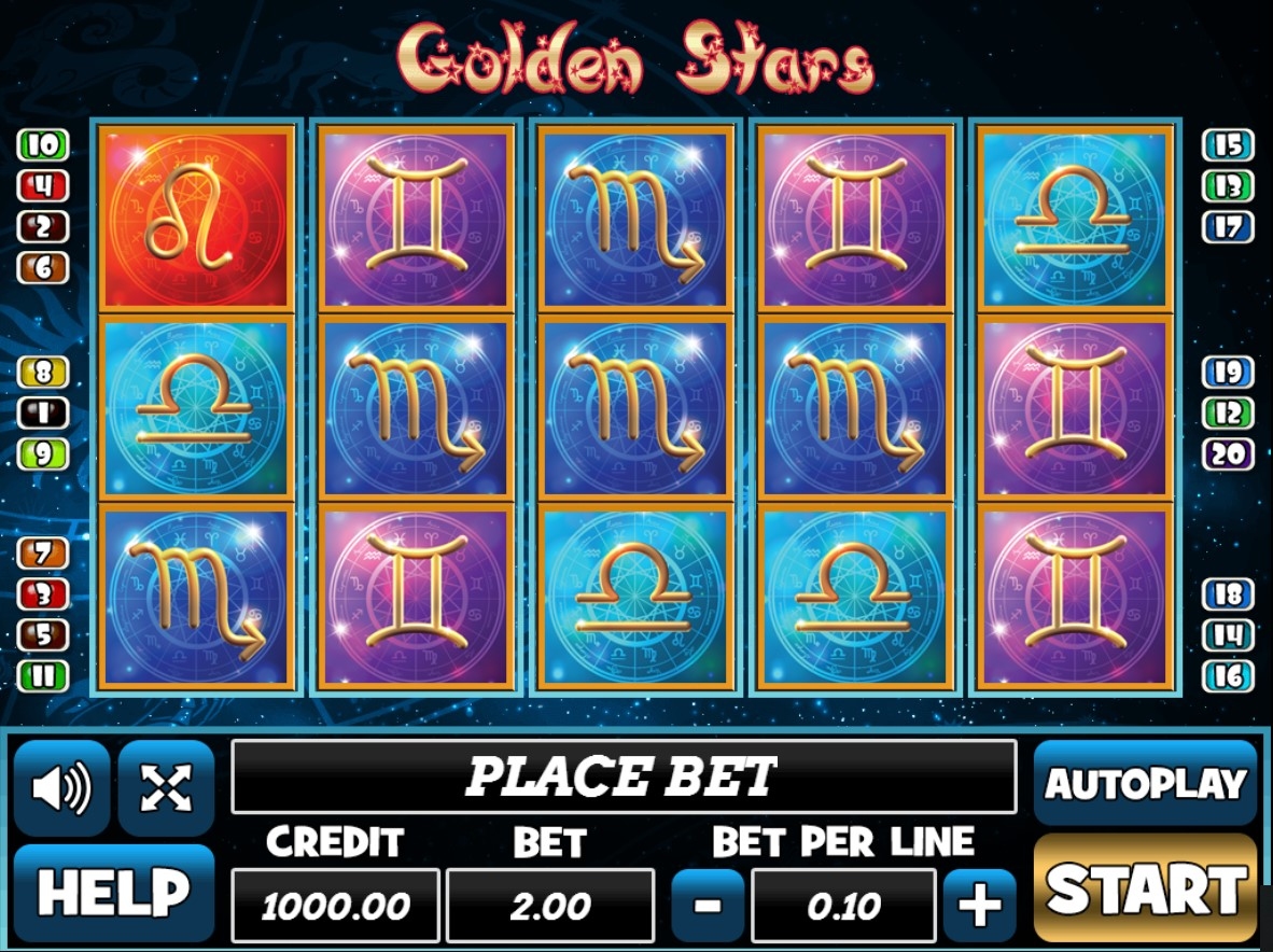 Golden Stars Gameplay Image