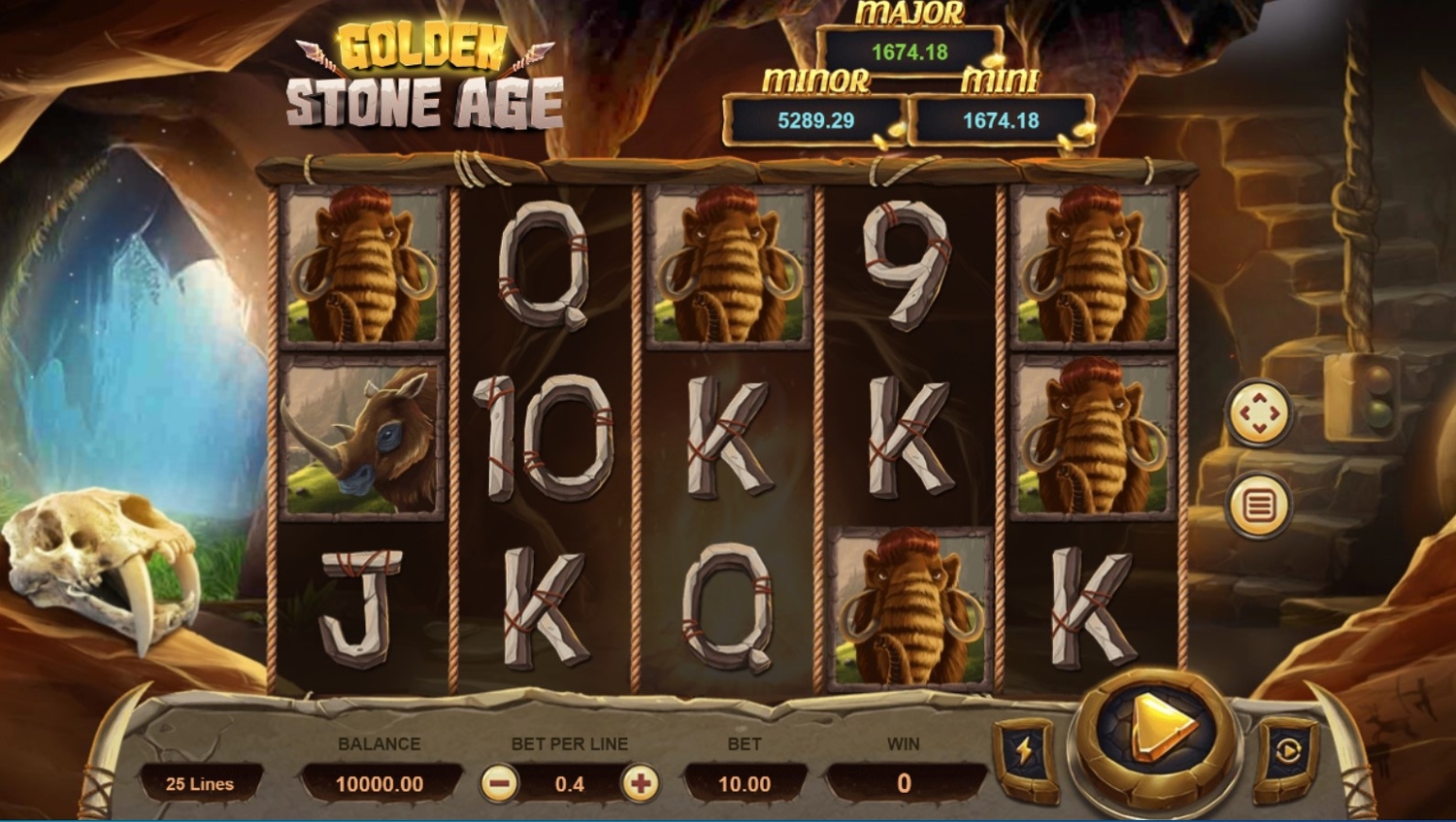 Golden Stone Age Gameplay Image
