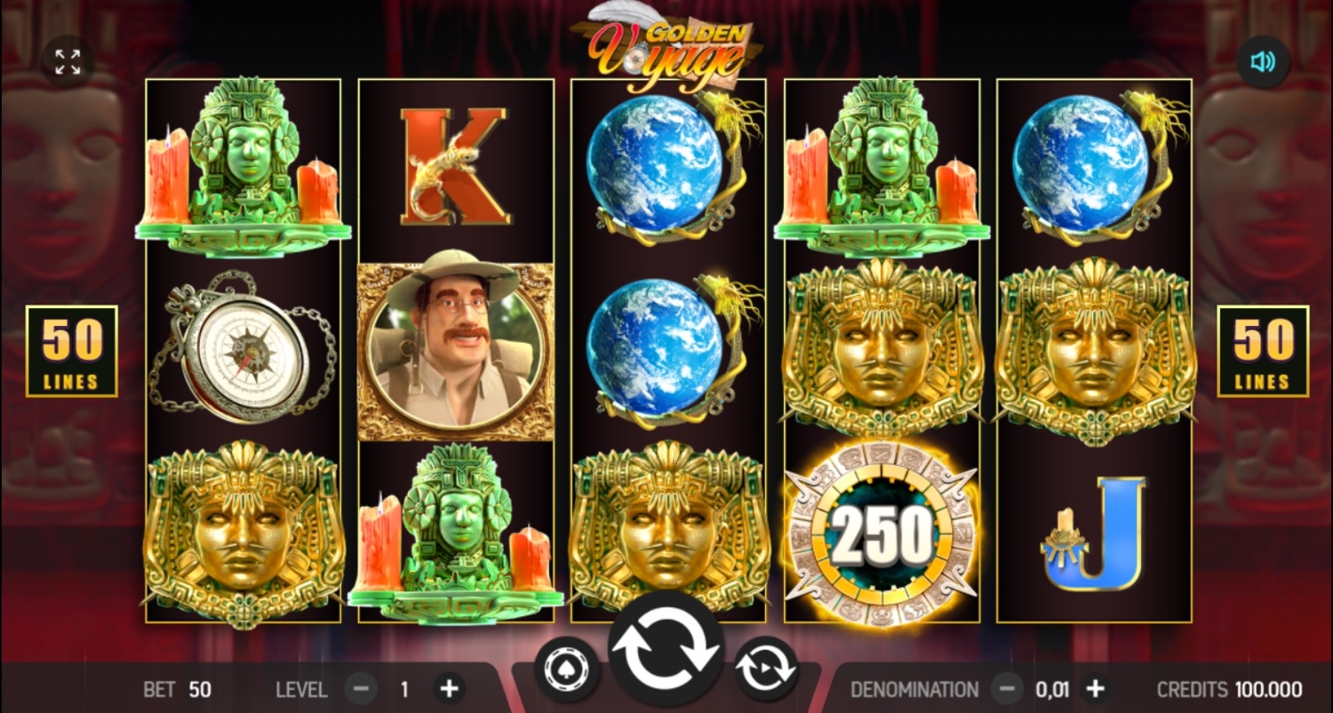 Golden Voyage Gameplay Image