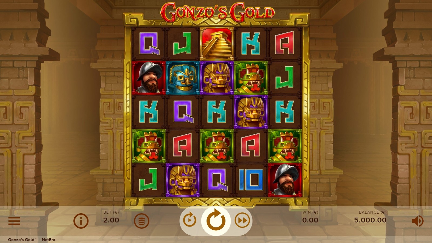 Gonzo’s Gold Gameplay Image