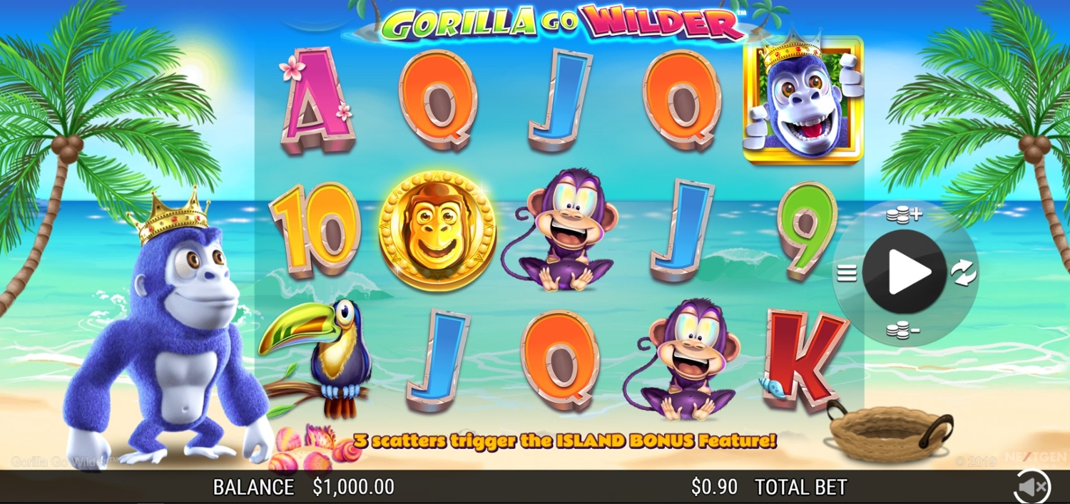 Gorilla Go Wilder Gameplay Image