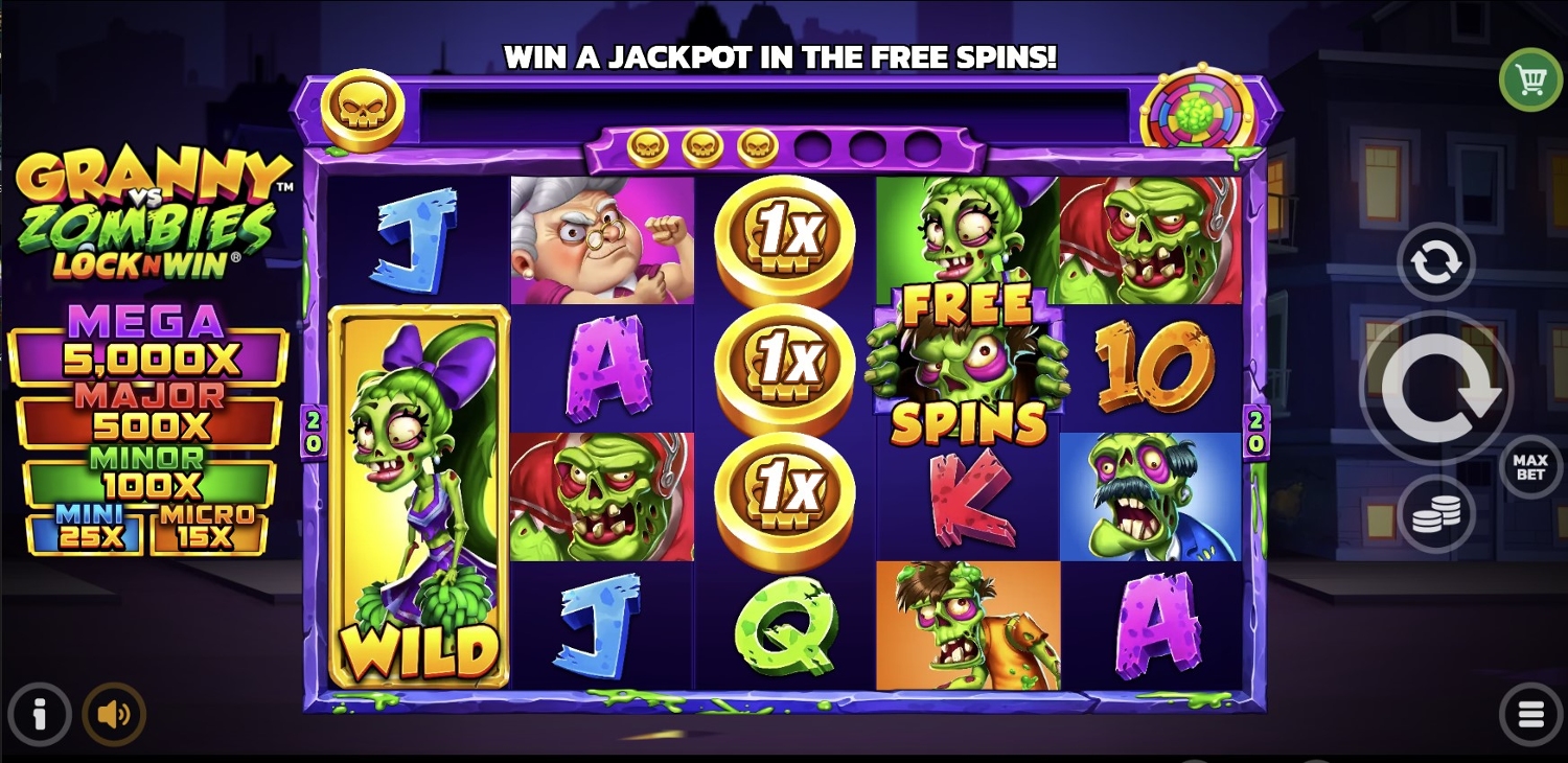 Granny vs Zombies Gameplay Image