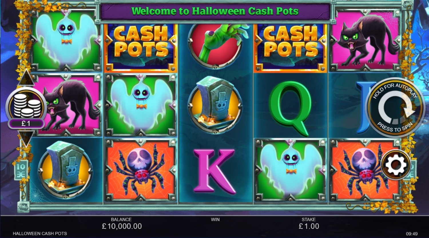 Halloween Cashpots Gameplay Image