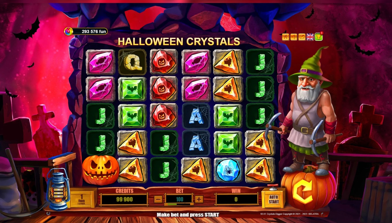 Halloween Crystals Gameplay Image