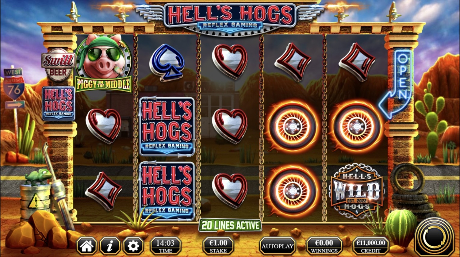 Hells Hogs Gameplay Image