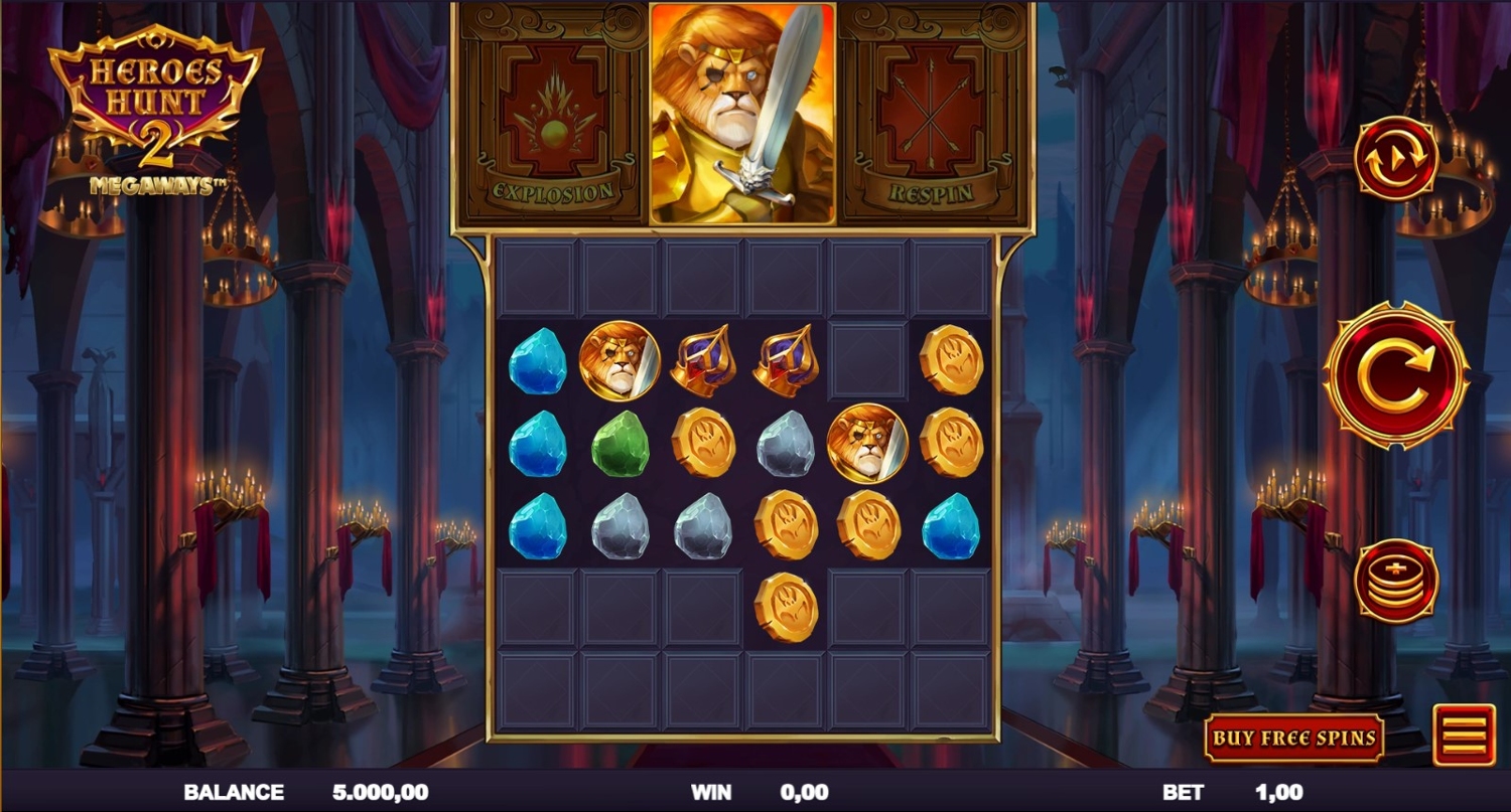 Heroes Hunt 2 Megaways Gameplay Image