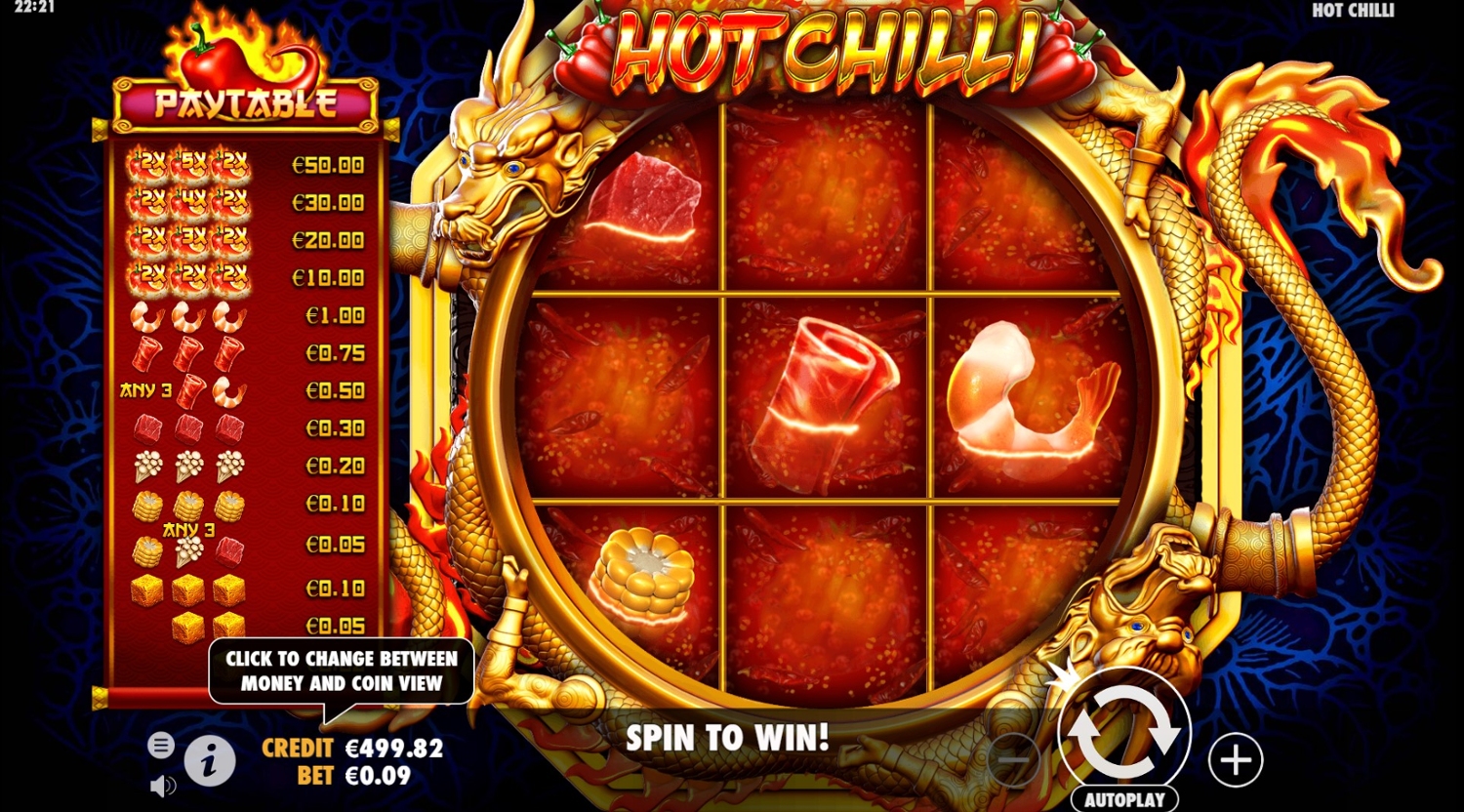 Hot Chilli Gameplay Image