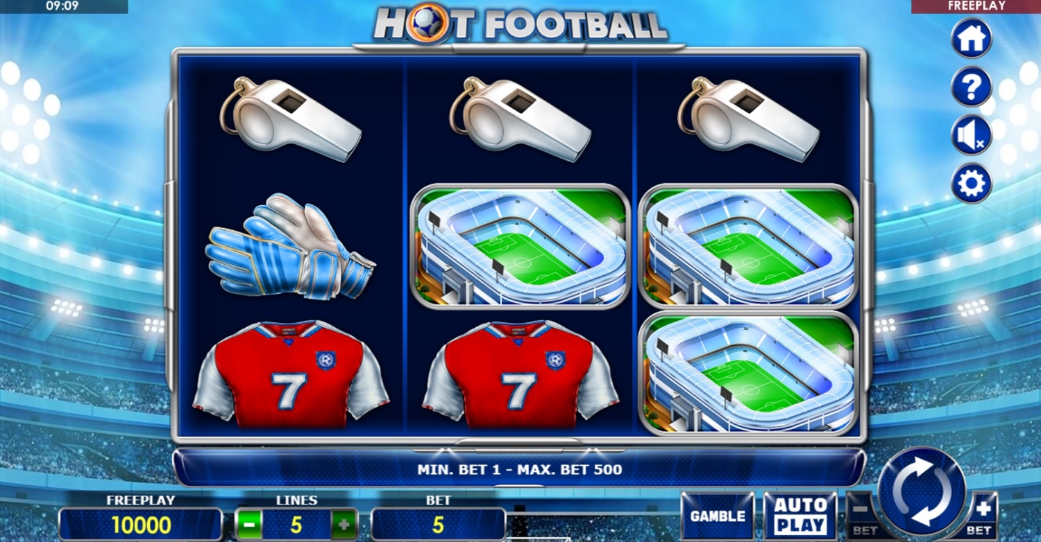 Hot Football Gameplay Image