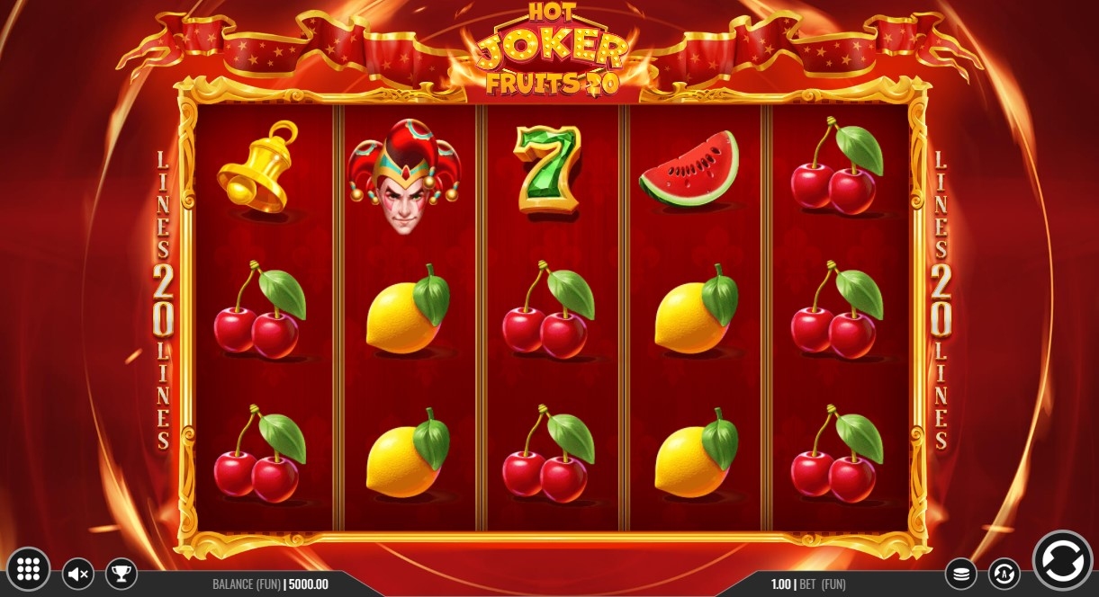 Hot Joker Fruits 20 Gameplay Image