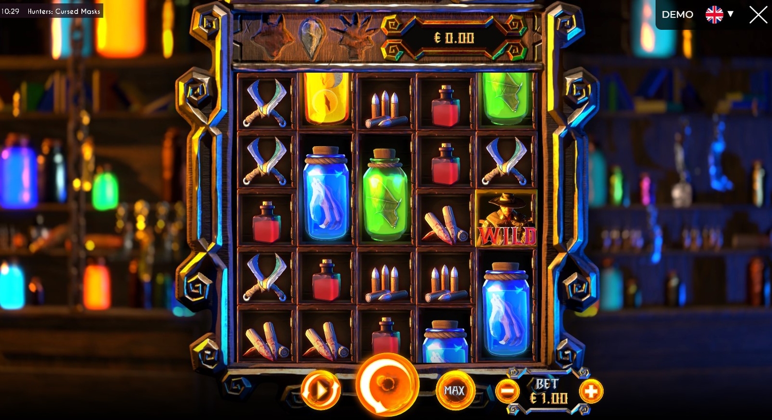 Hunters: Cursed Masks Gameplay Image