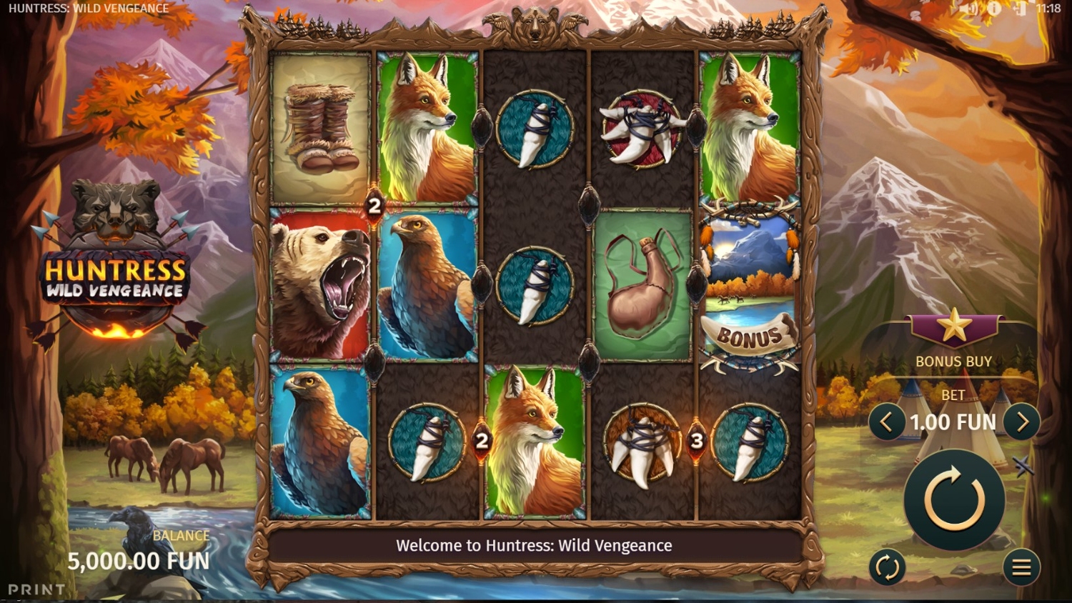 Huntress Wild Vengeance Gameplay Image